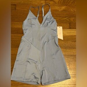 Revolve /Free People HAH Raise the Barre Bodysuit Periwinkle